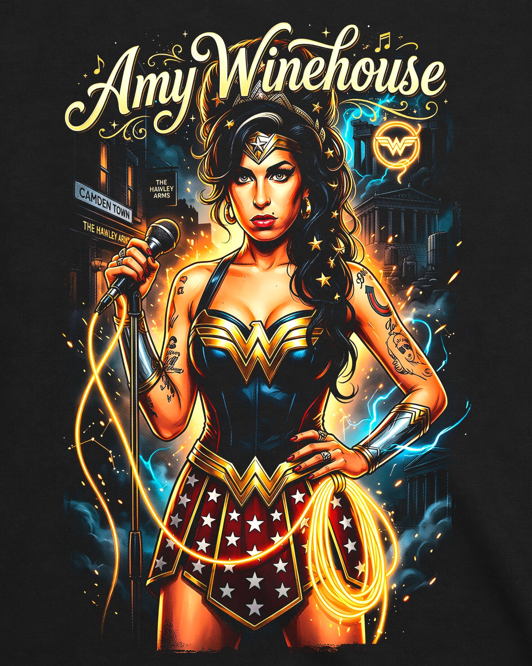 Camiseta Amy Winehouse – Wonder Amy