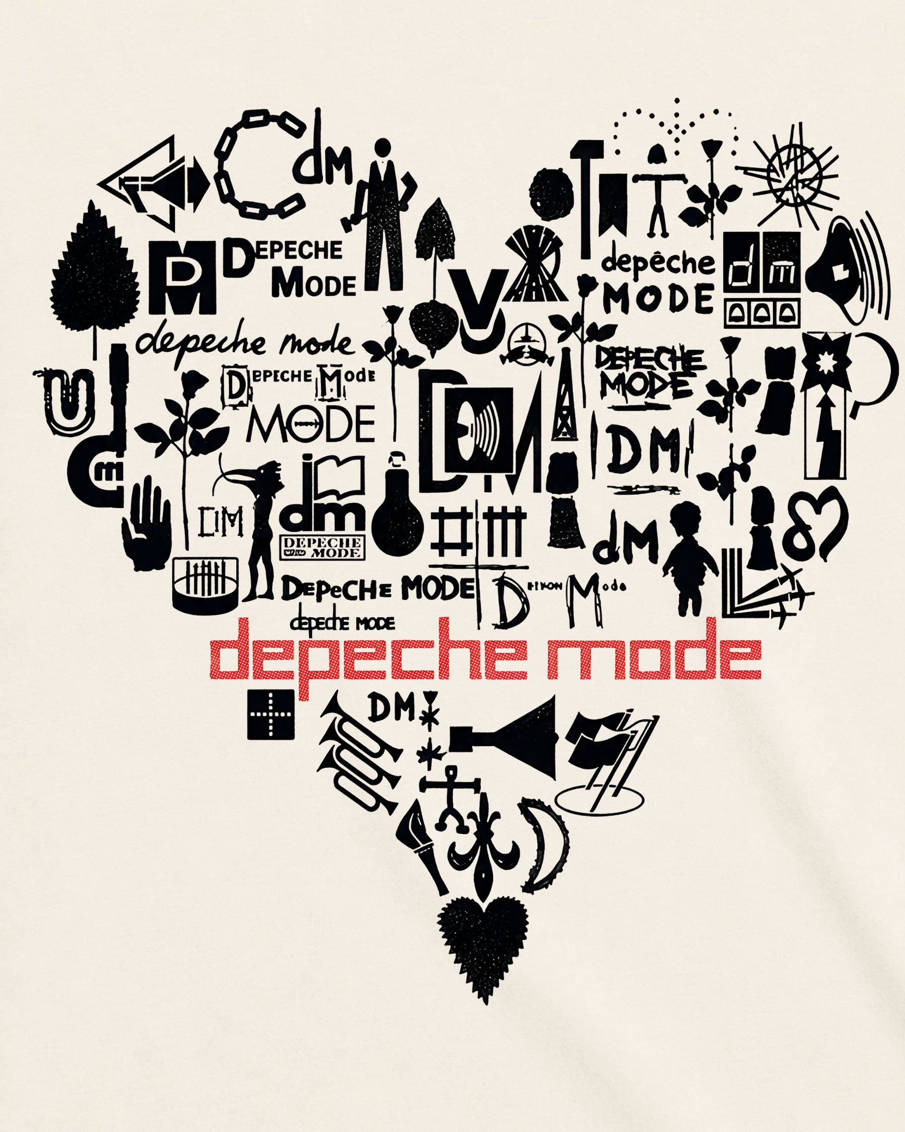 Camiseta Off-White Depeche Mode – Symbols