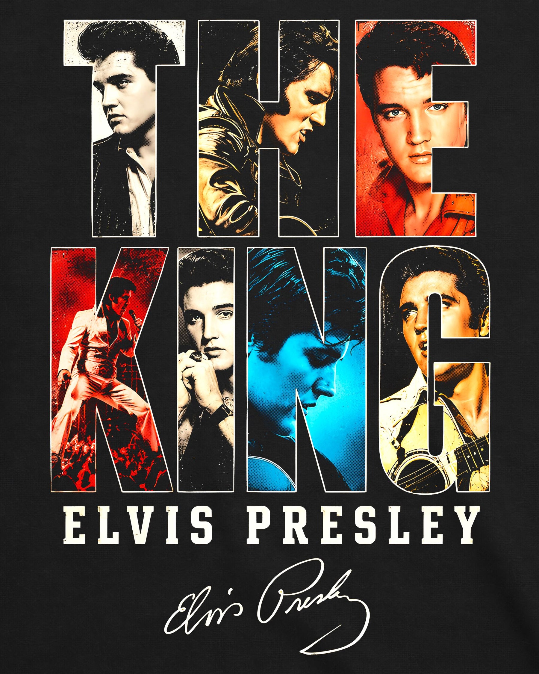 Camiseta Elvis Presley – The King