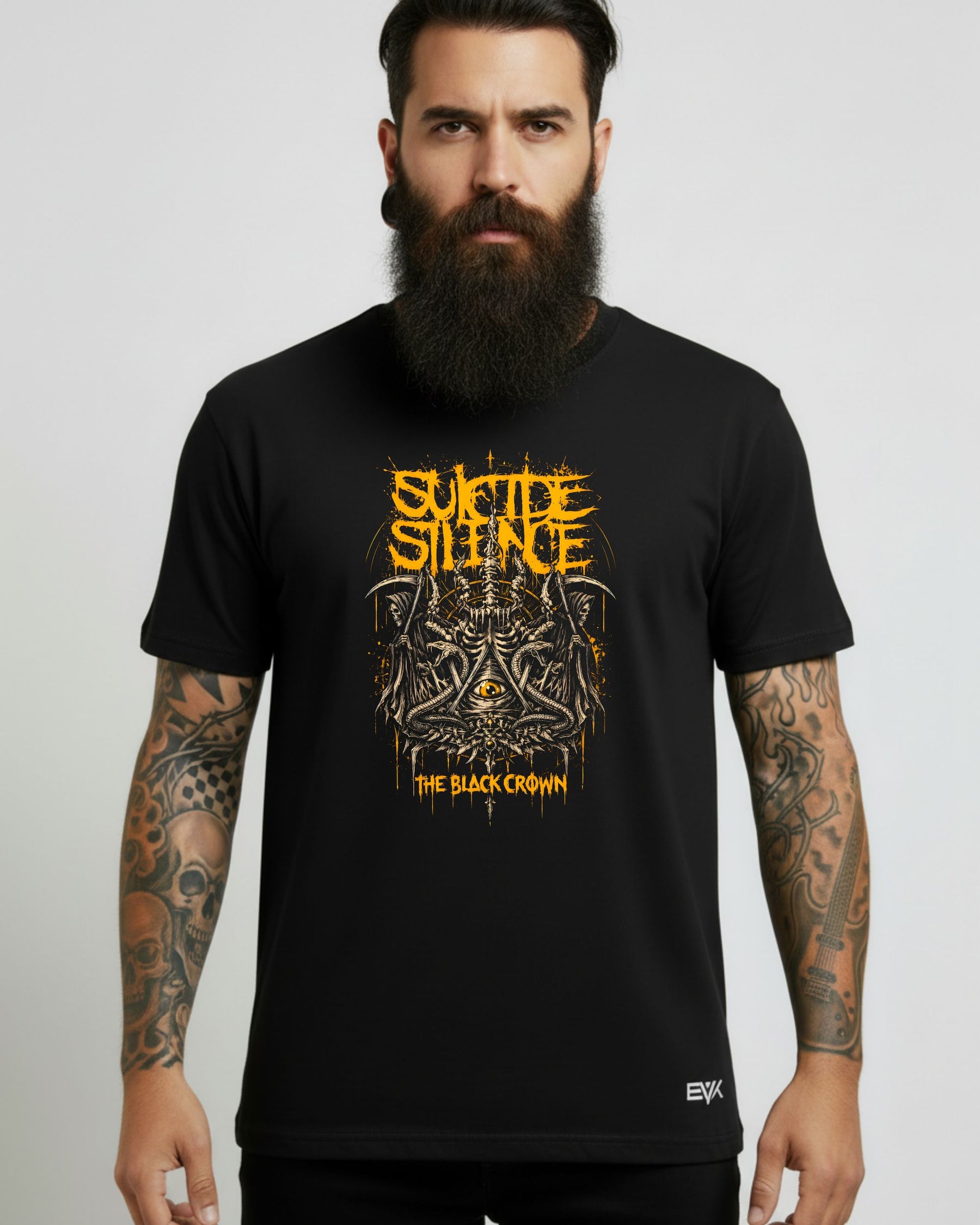 Camiseta Suicide Silence – Black Crown