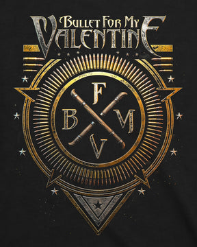 Camiseta Bullet For My Valentine – Crest Logo