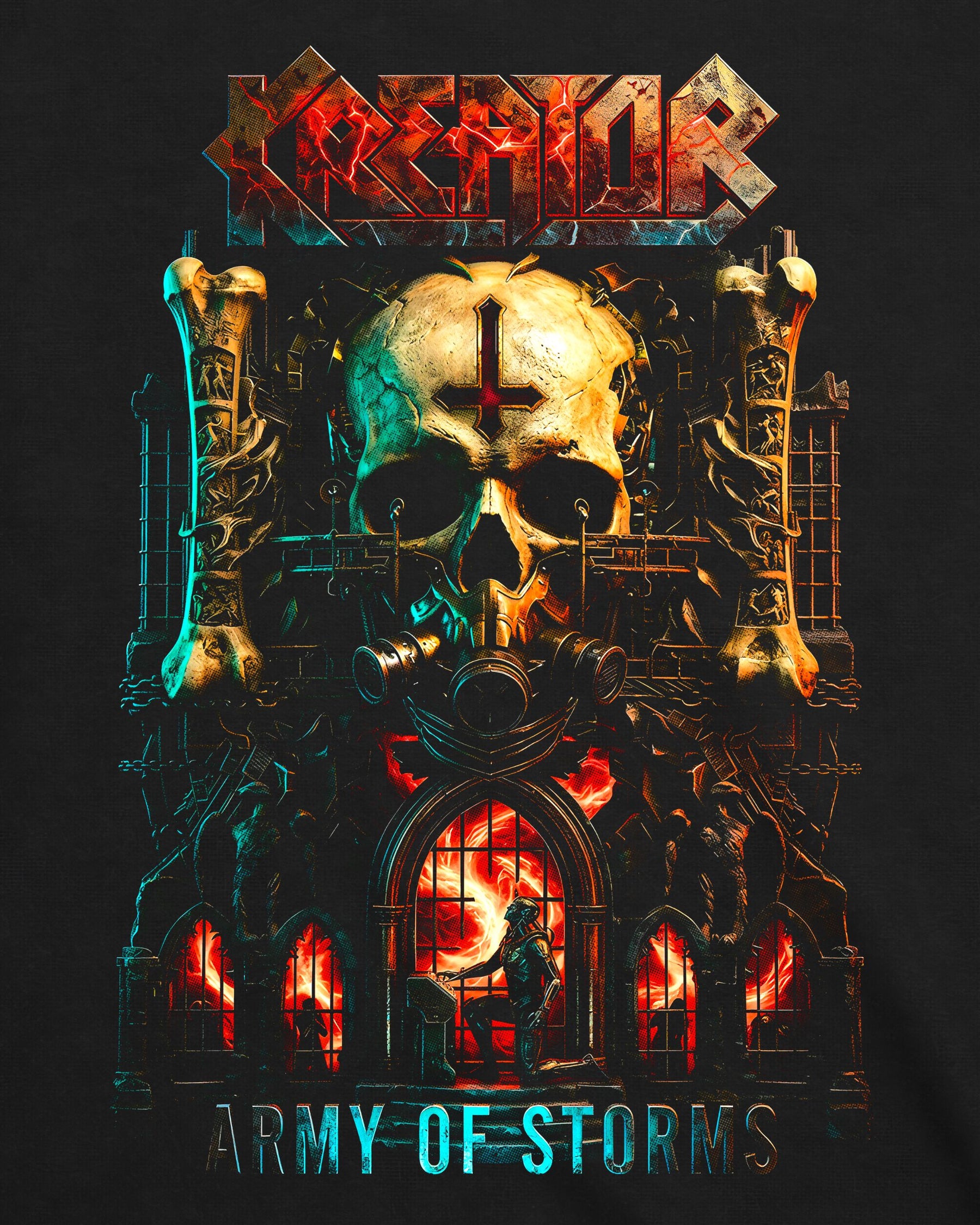 Camiseta Kreator – Army of Storms