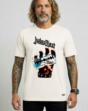 Camiseta Off-White Judas Priest – British Steel
