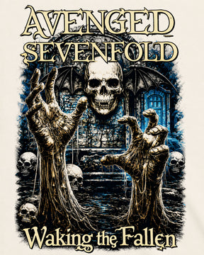 Camiseta Off-White Avenged Sevenfold – Walking the Fallen