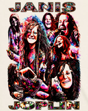 Camiseta Off-White Janis Joplin – Faces de Janis