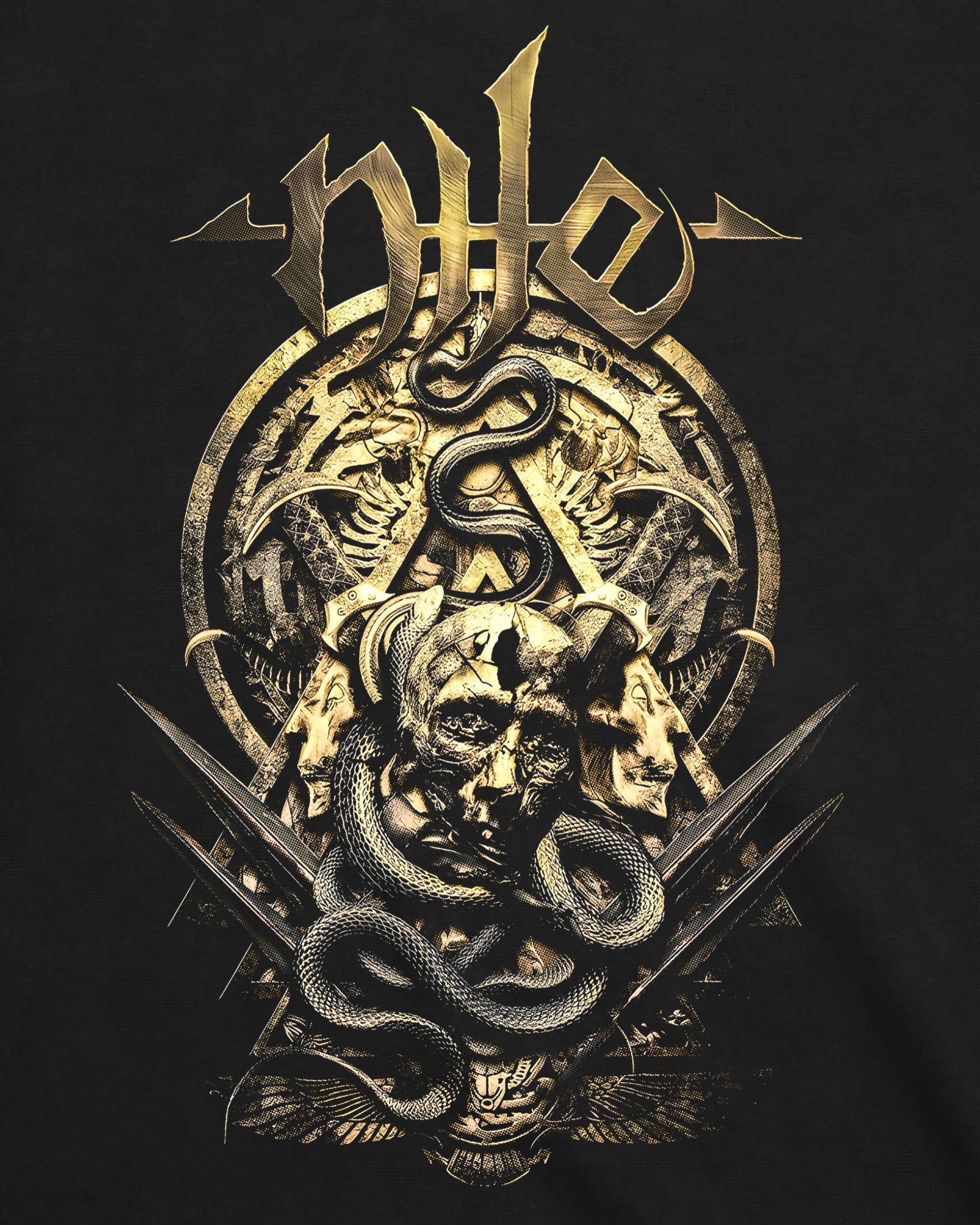 Camiseta Nile – Ancient Egyptian Snake Skull