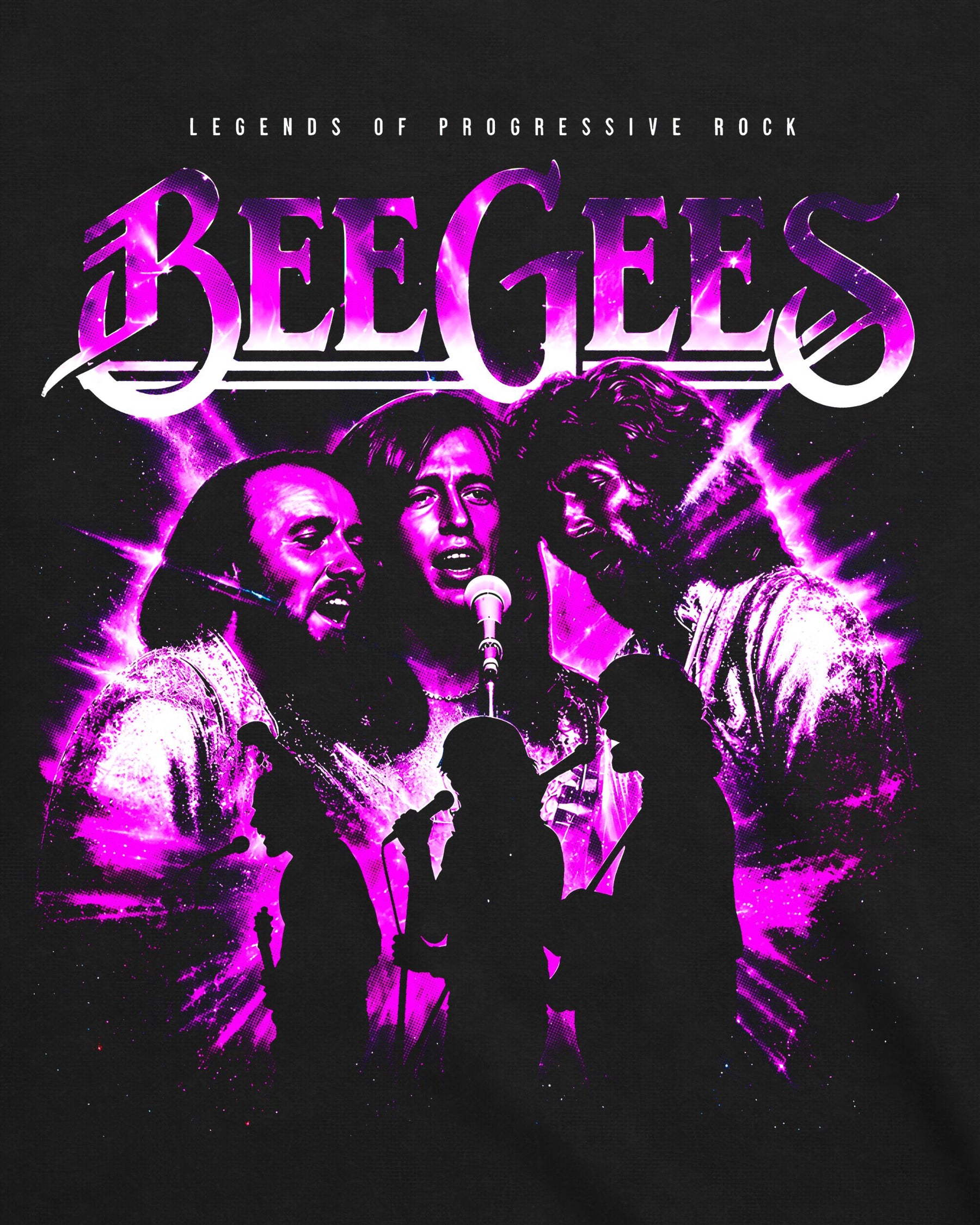 Camiseta Bee Gees – Legends of Progressive Rock