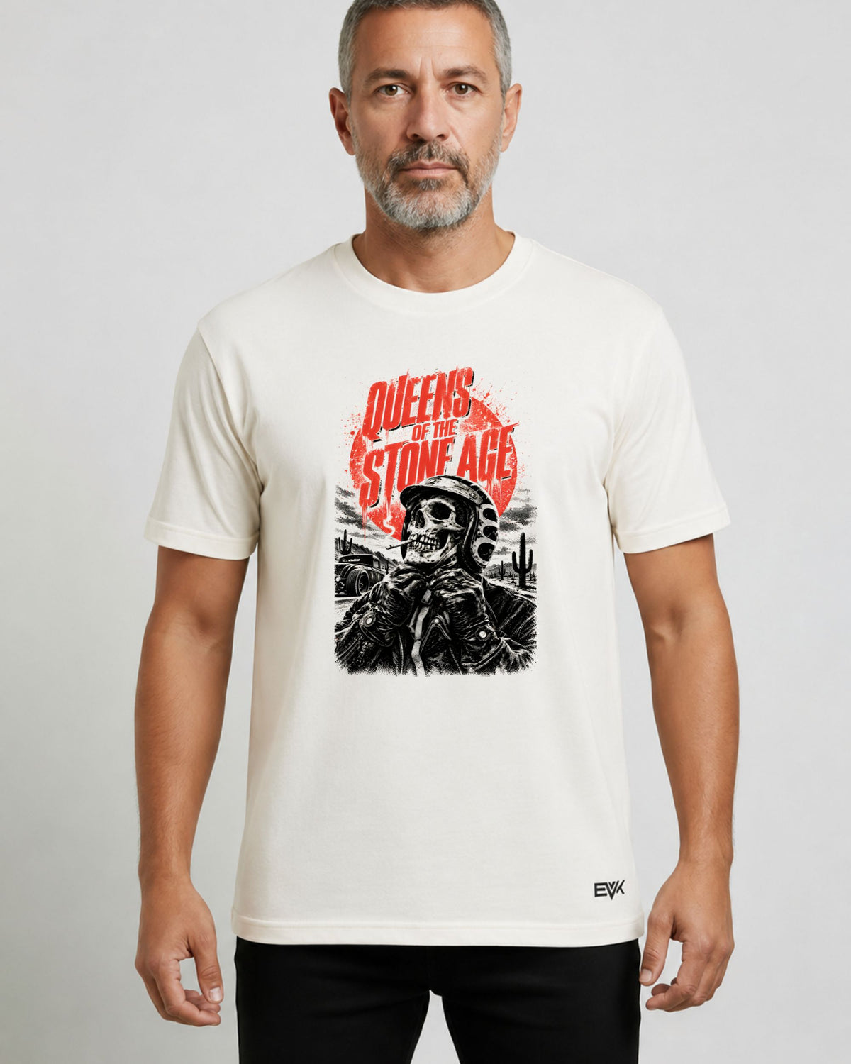 Camiseta Off-White Queens of the Stone Age – Desert Cruise