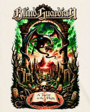 Camiseta Off-White Blind Guardian – A Twist in the Myth