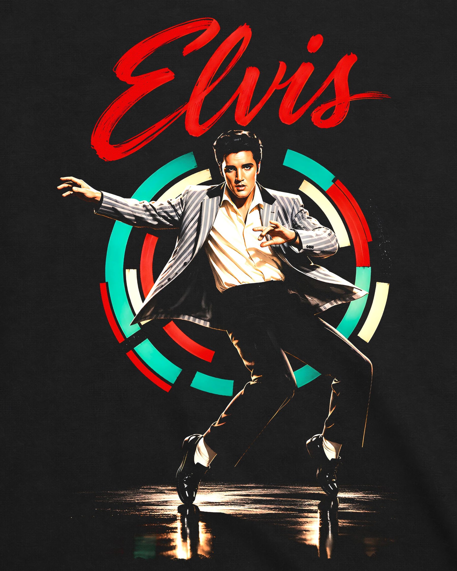 Camiseta Elvis Presley – The King's Step