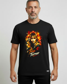 Camiseta Tina Turner – Aquarela