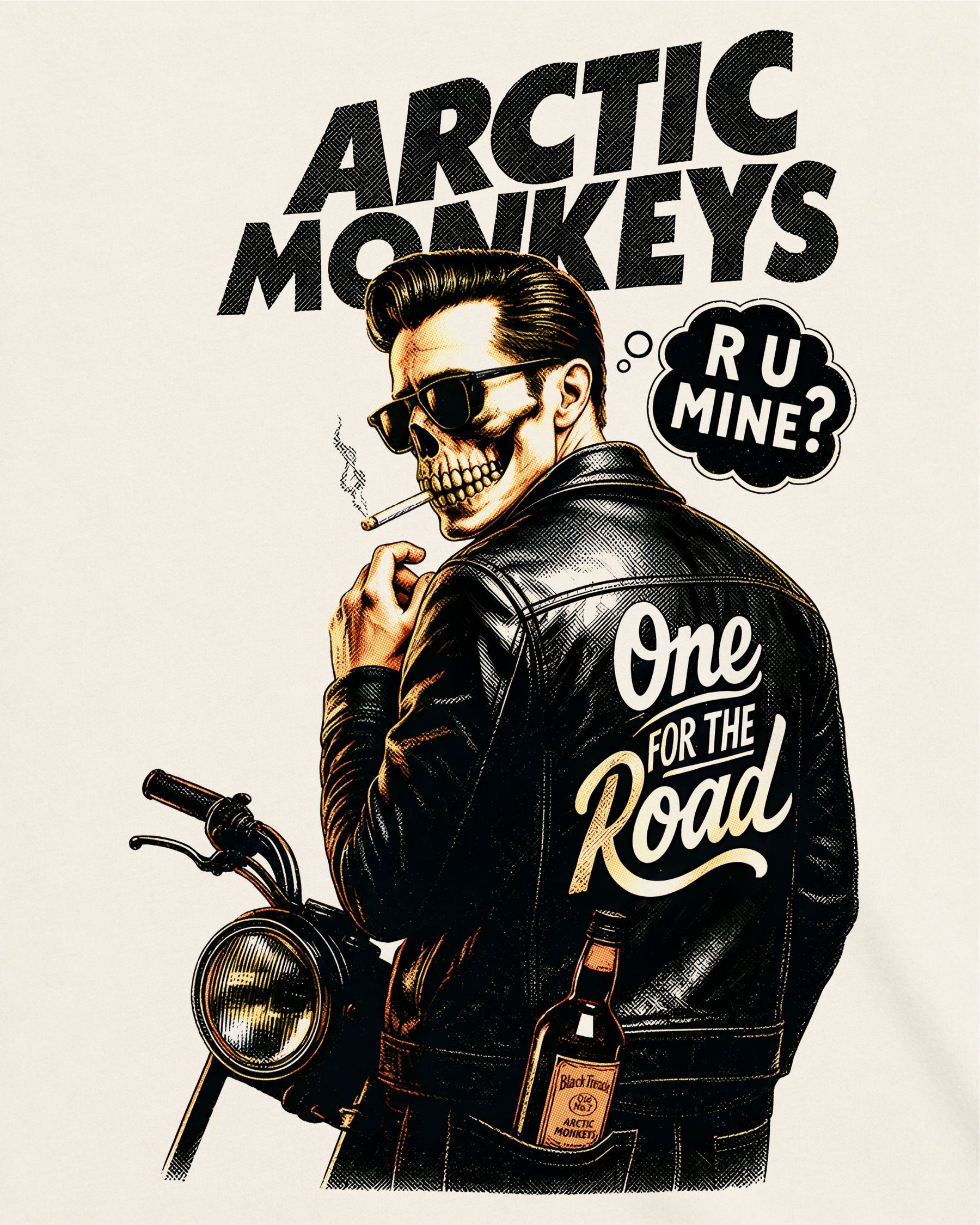 Camiseta Off-White Arctic Monkeys – R U Mine?