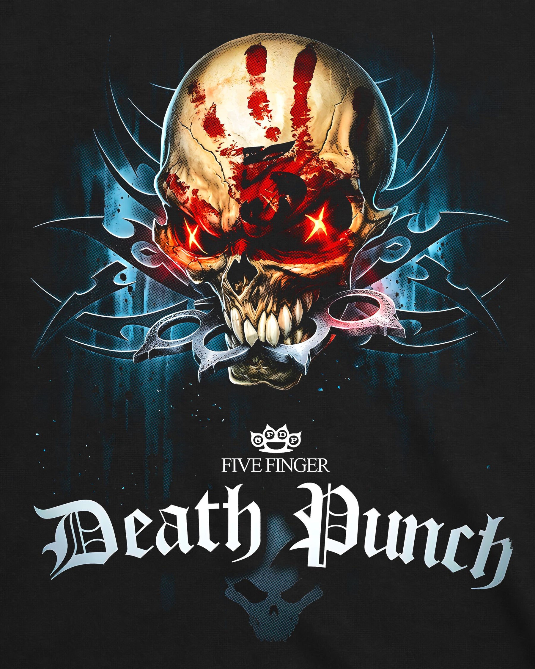 Camiseta Five Finger Death Punch – Knucklehead Game Over