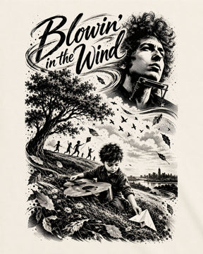 Camiseta Off-White Bob Dylan – Blowin’ in the Wind
