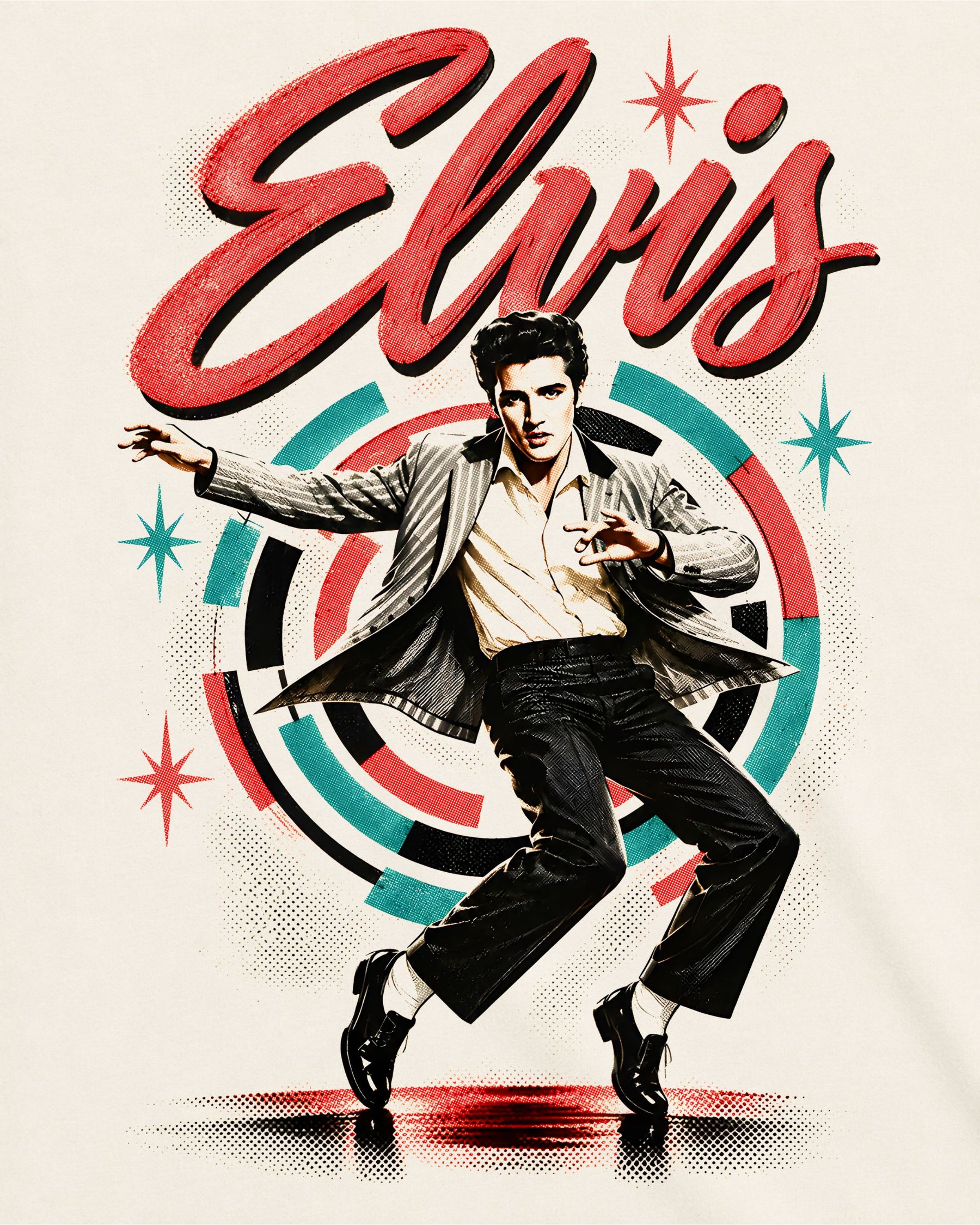 Camiseta Off-White Elvis Presley – The King's Step