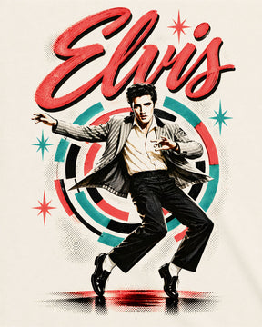 Camiseta Off-White Elvis Presley – The King's Step