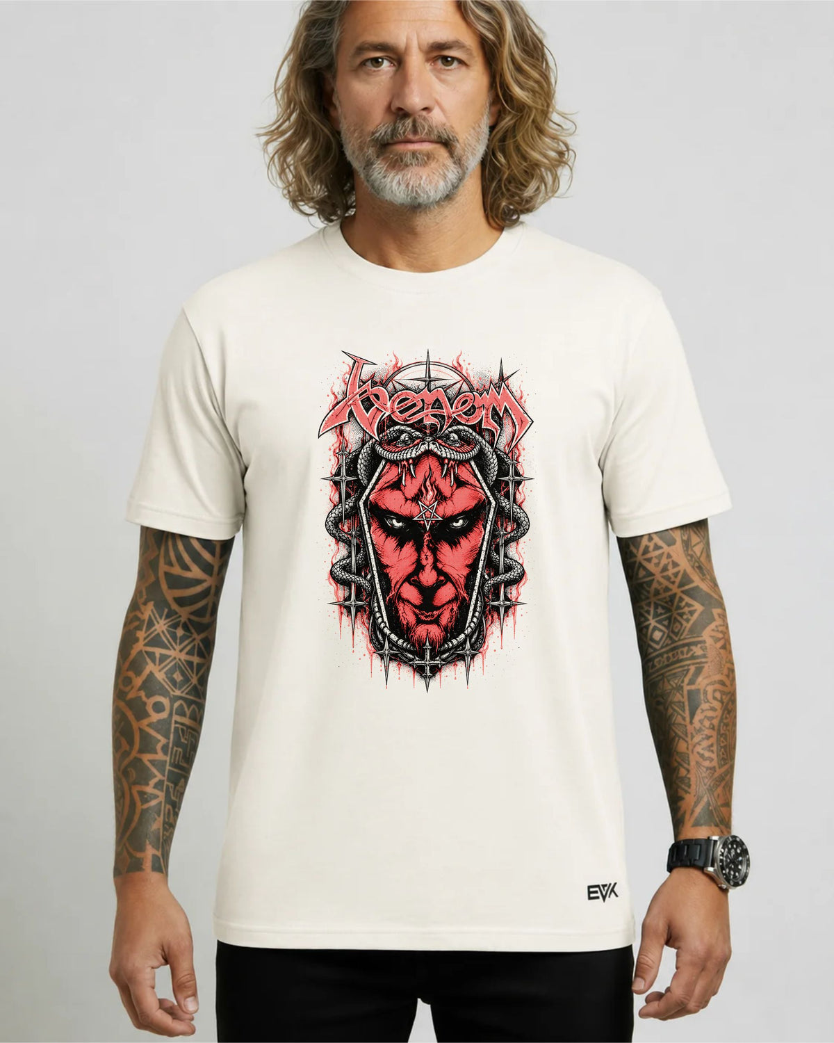 Camiseta Off-White Venom – Coffin Face