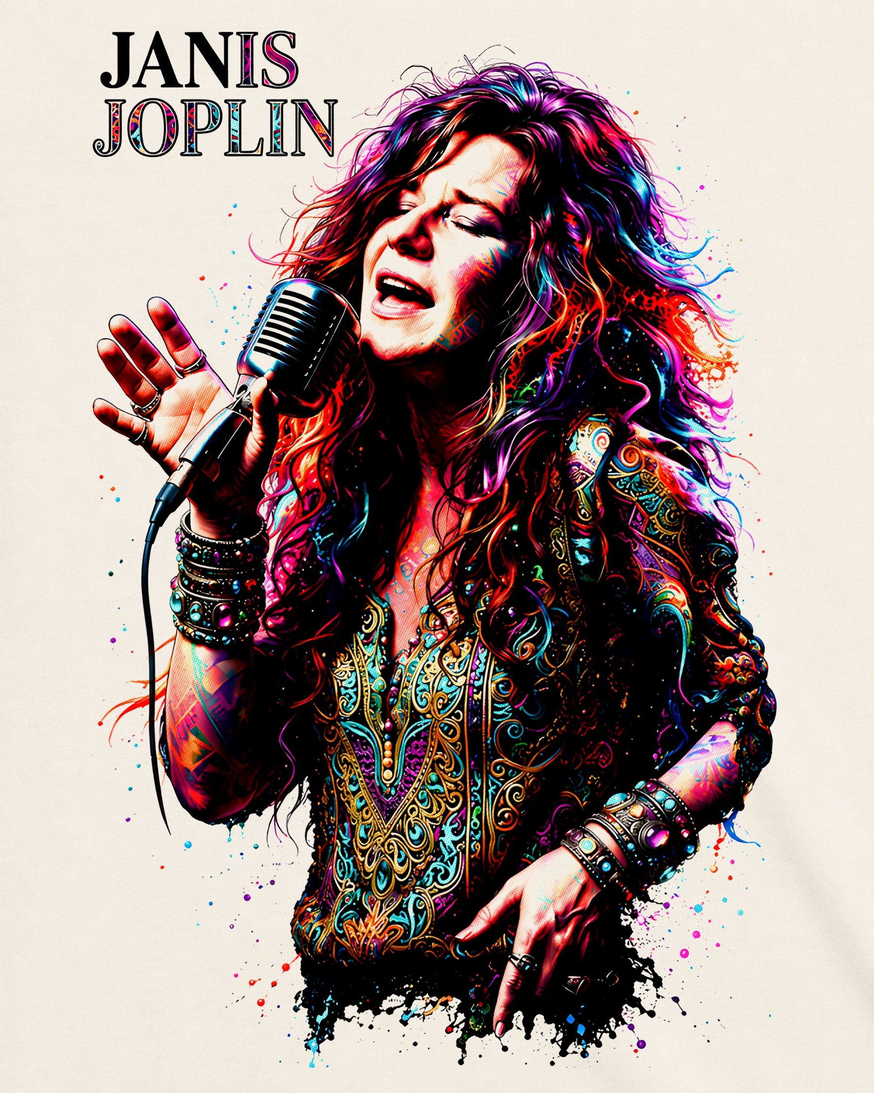Camiseta Off-White Janis Joplin – Piece of My Heart