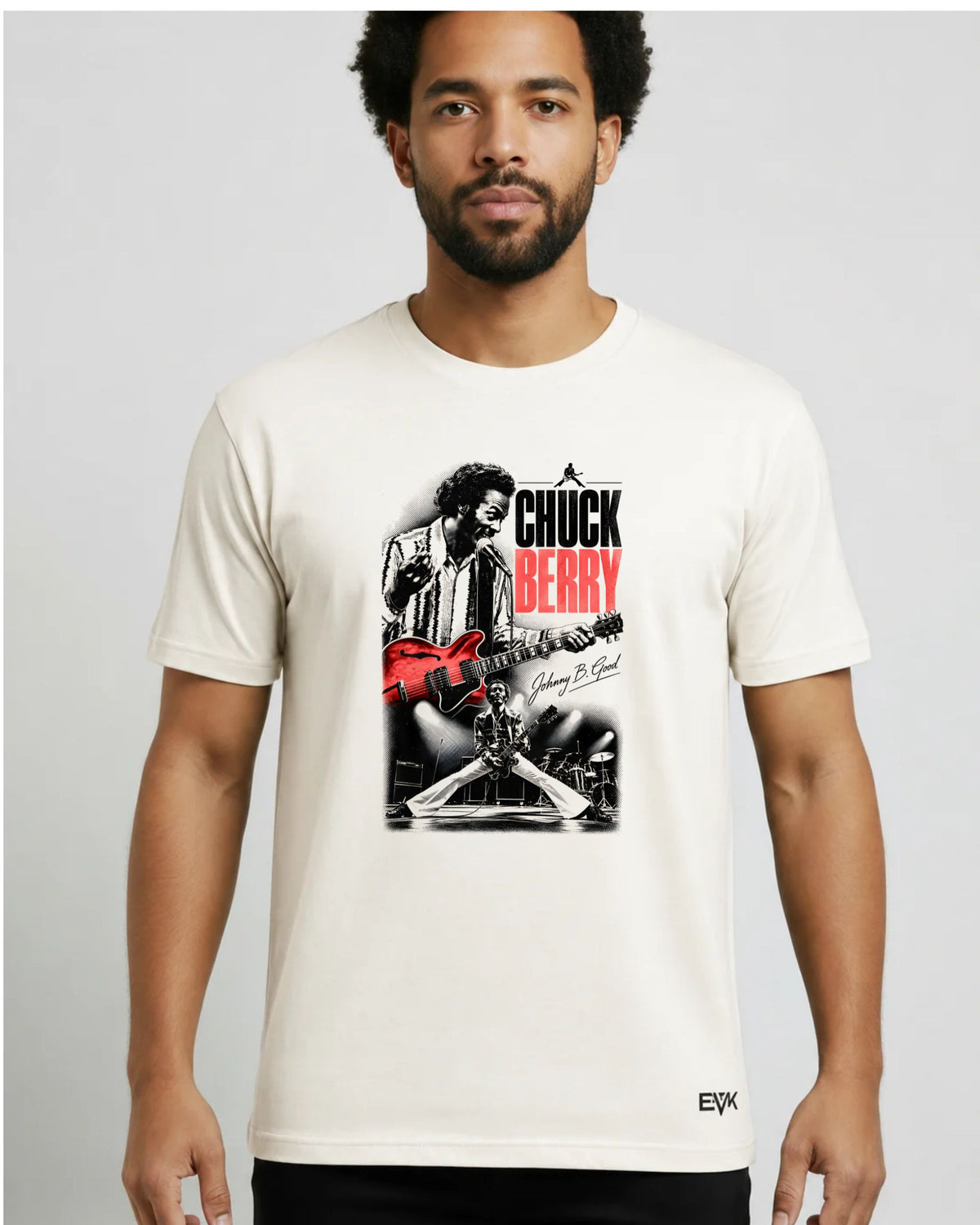 Camiseta Off-White Chuck Berry – Johnny B. Goode Collage