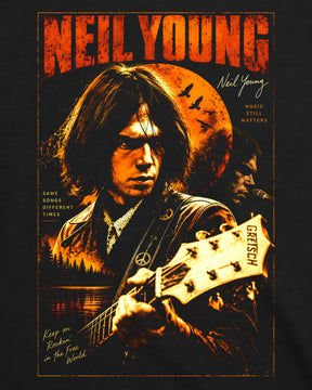 Camiseta Neil Young – Gretsch Vintage
