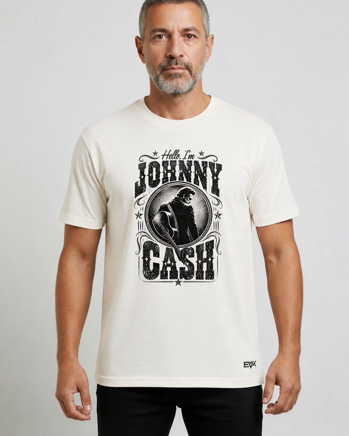 Camiseta Off-White Johnny Cash – Hello, I'm Johnny Cash