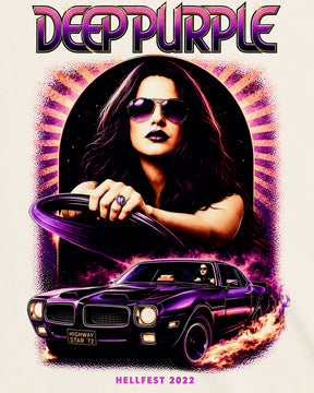 Camiseta Off-White Deep Purple – Hellfest