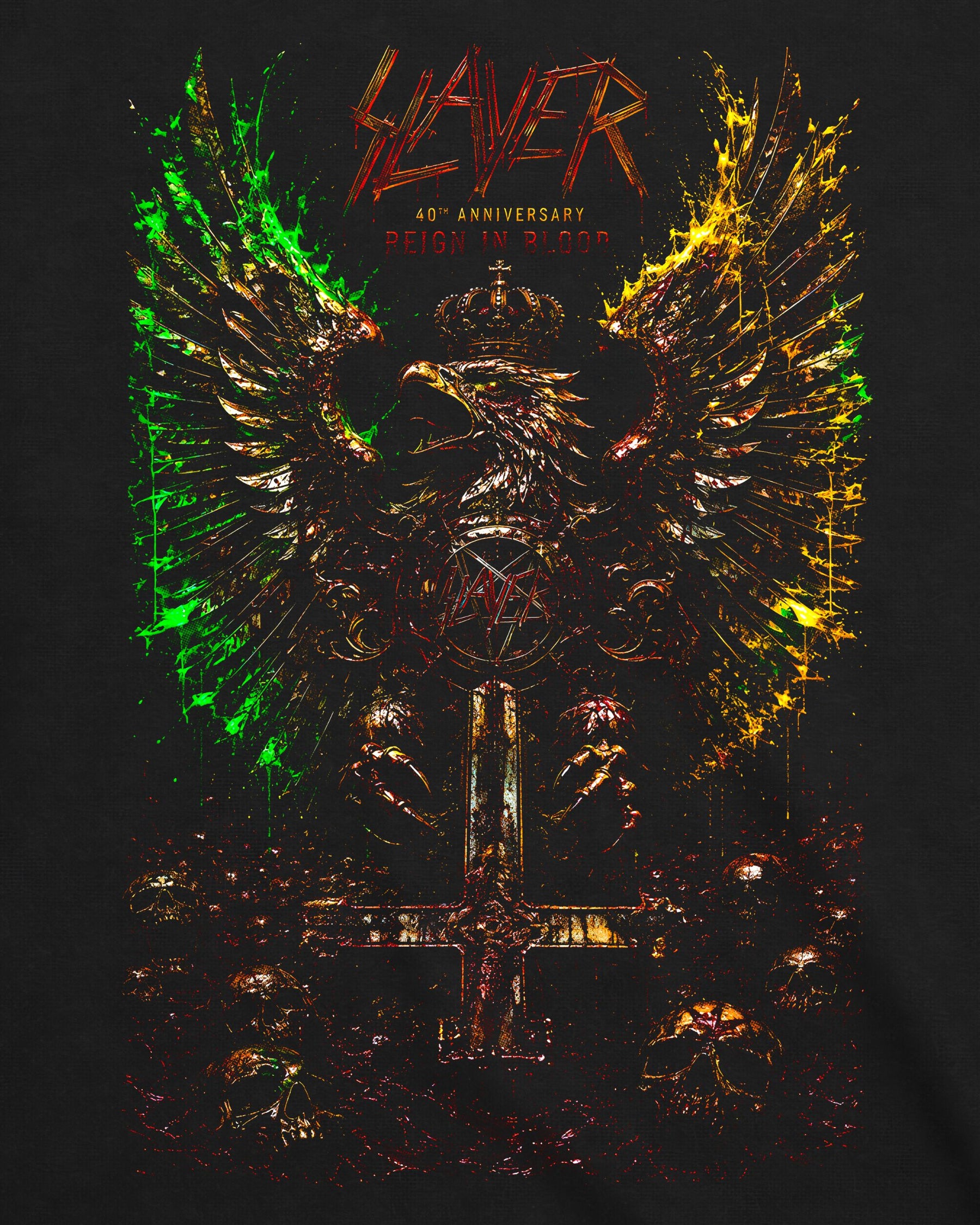 Camiseta Slayer – Reign in Blood Brasil