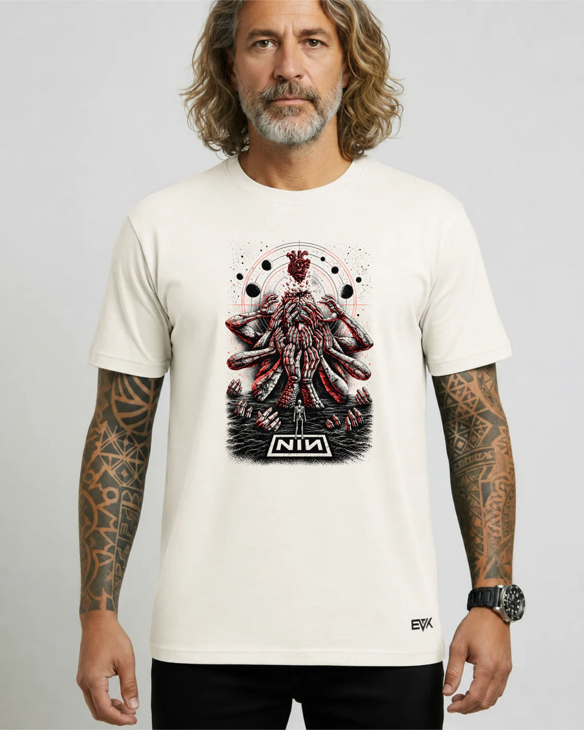 Camiseta Off-White Nine Inch Nails – Clutching Thoughts