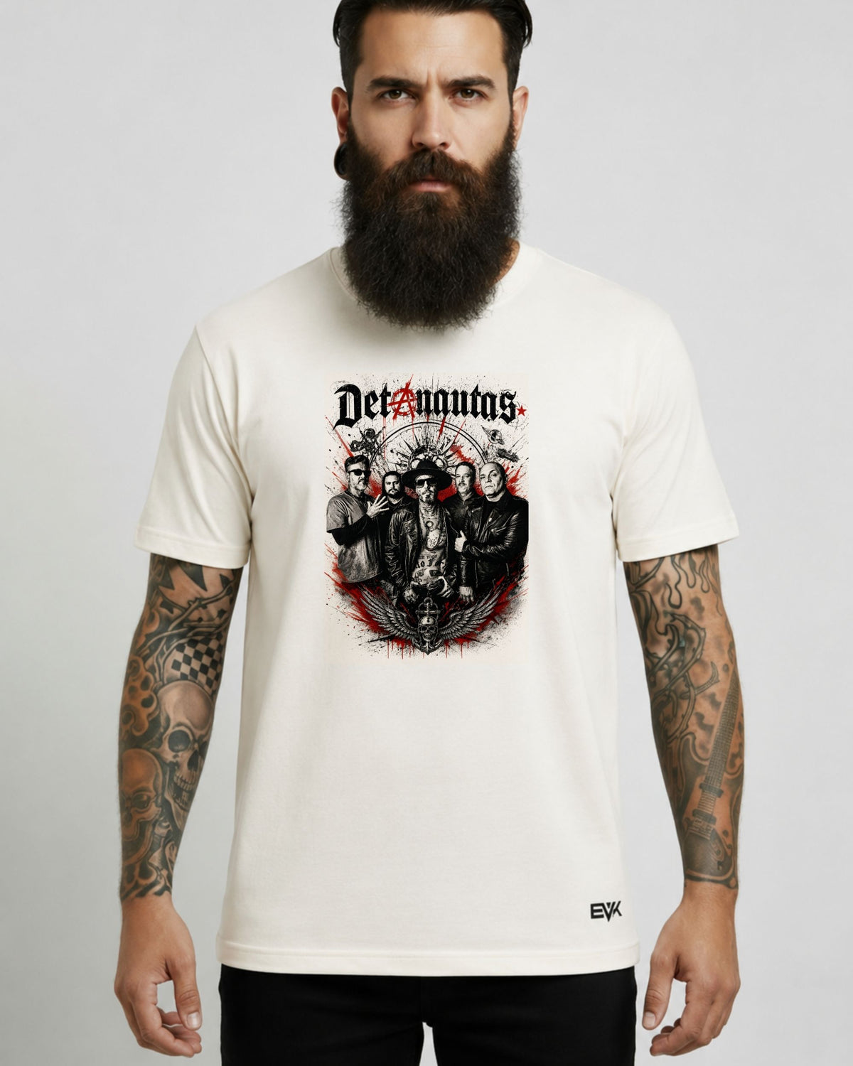 Camiseta Off-White Detonautas Roque Clube – Os Caras