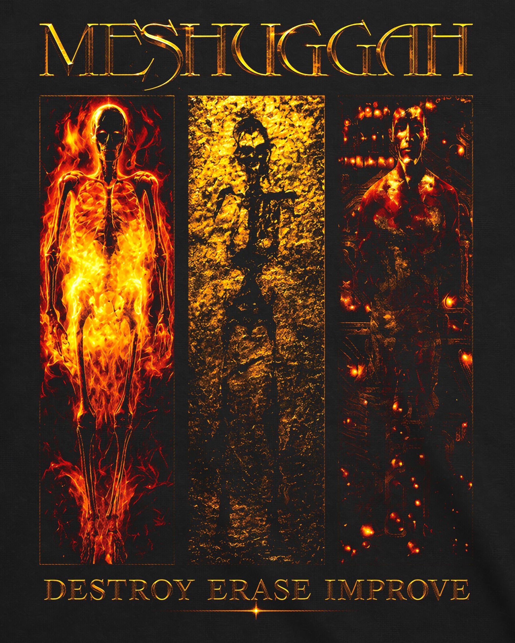 Camiseta Meshuggah – Destroy Erase Improve