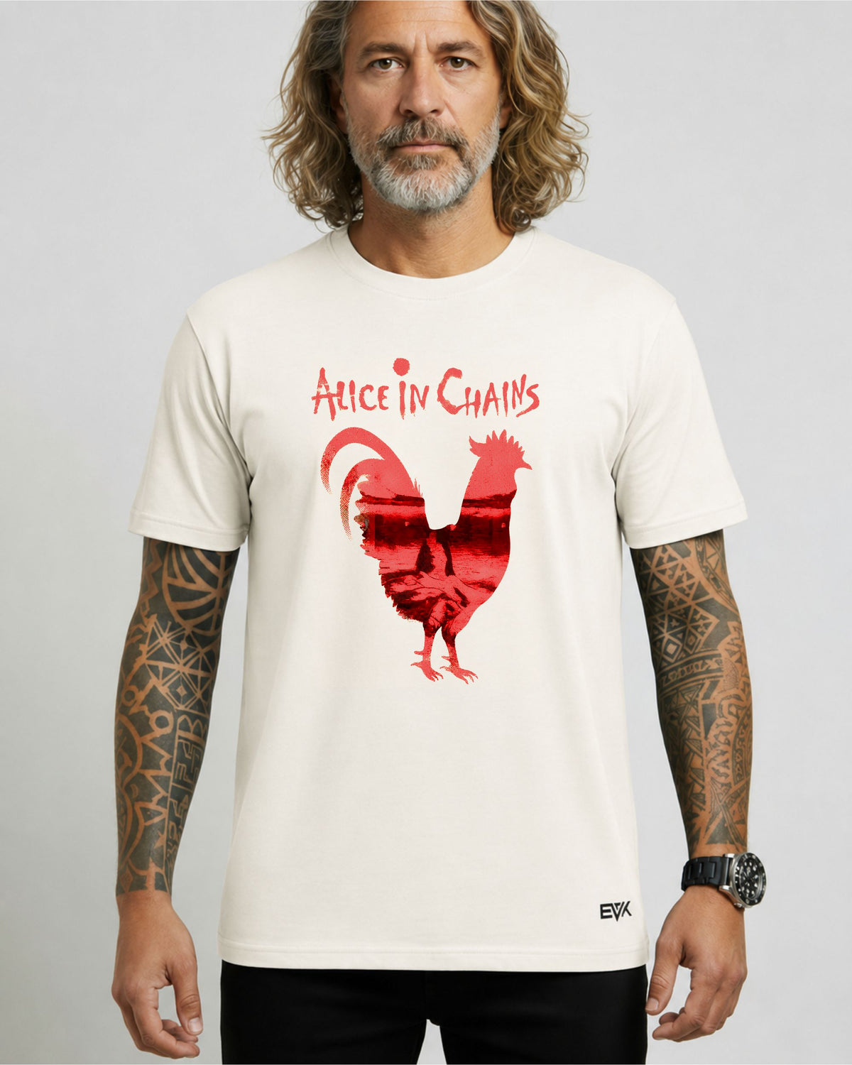 Camiseta Off-White Alice In Chains – Rooster