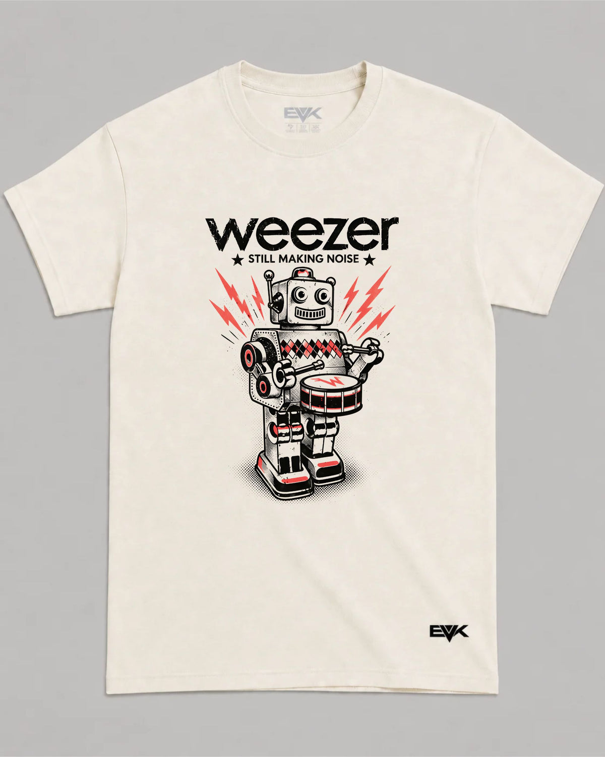 Camiseta Off-White Weezer – Still Making Noise