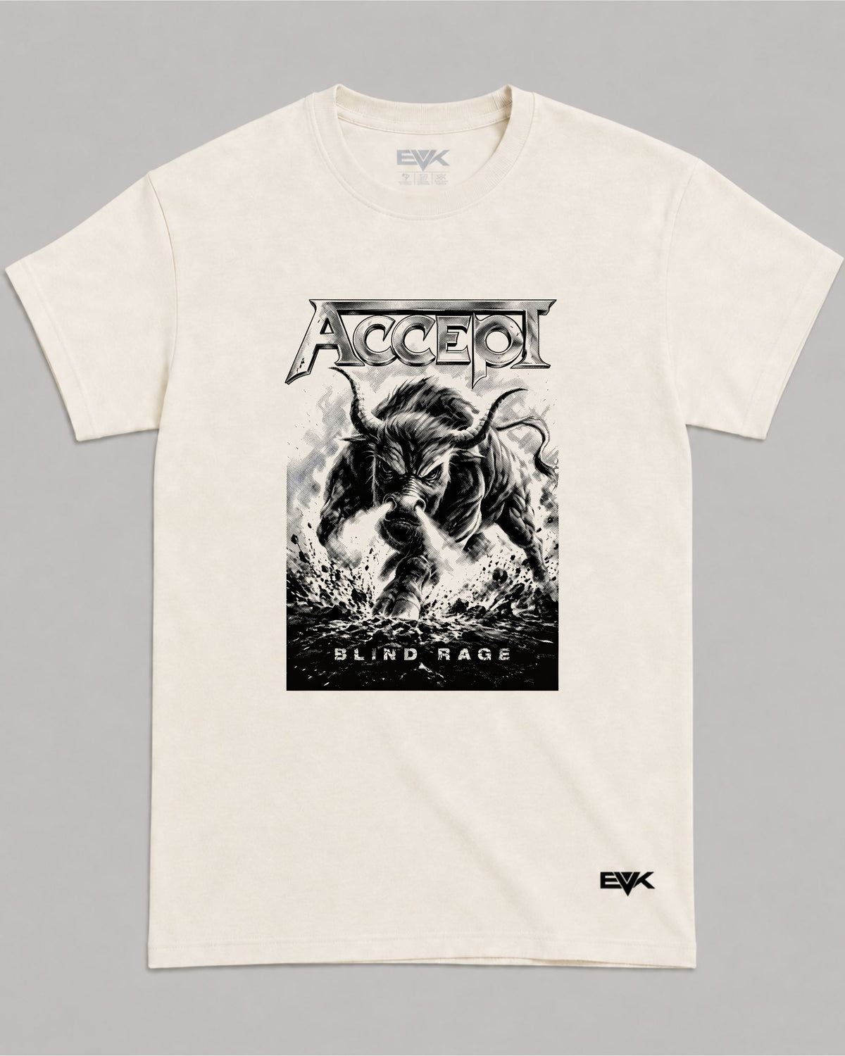 Camiseta Off-White Accept – Blind Rage