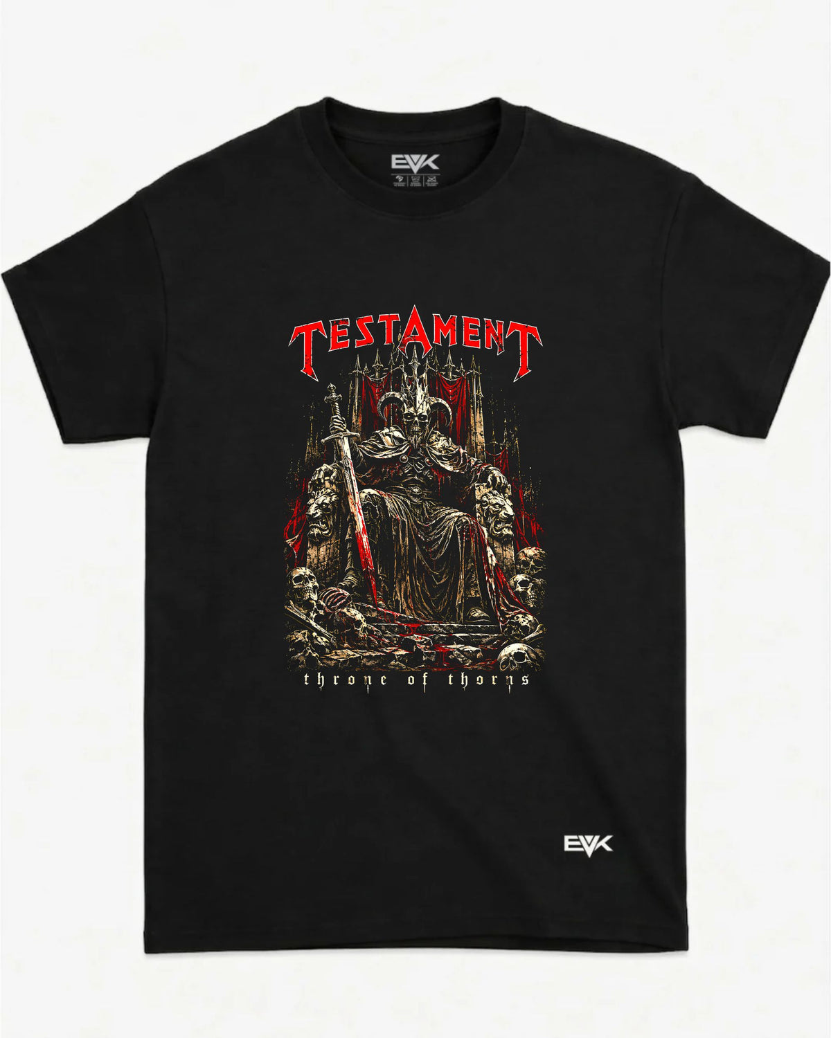 Camiseta Testament – Throne of Thorns