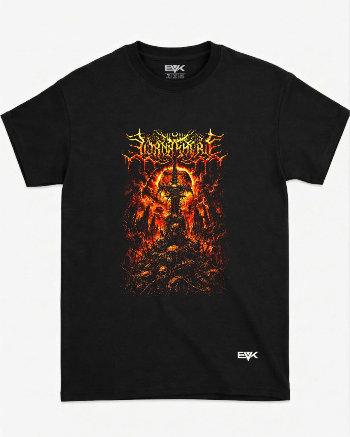Camiseta Lorna Shore – Skull Mountain Sword