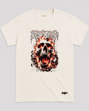 Camiseta Off-White Exodus – Bonded by Fire