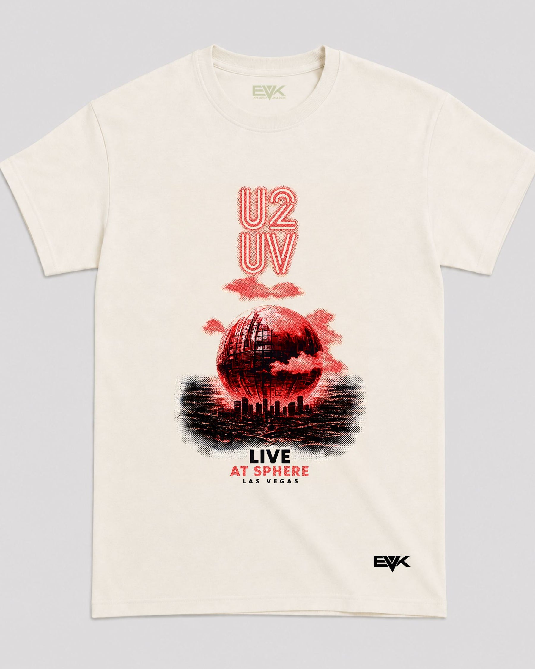 Camiseta Off-White U2 – Live At Sphere
