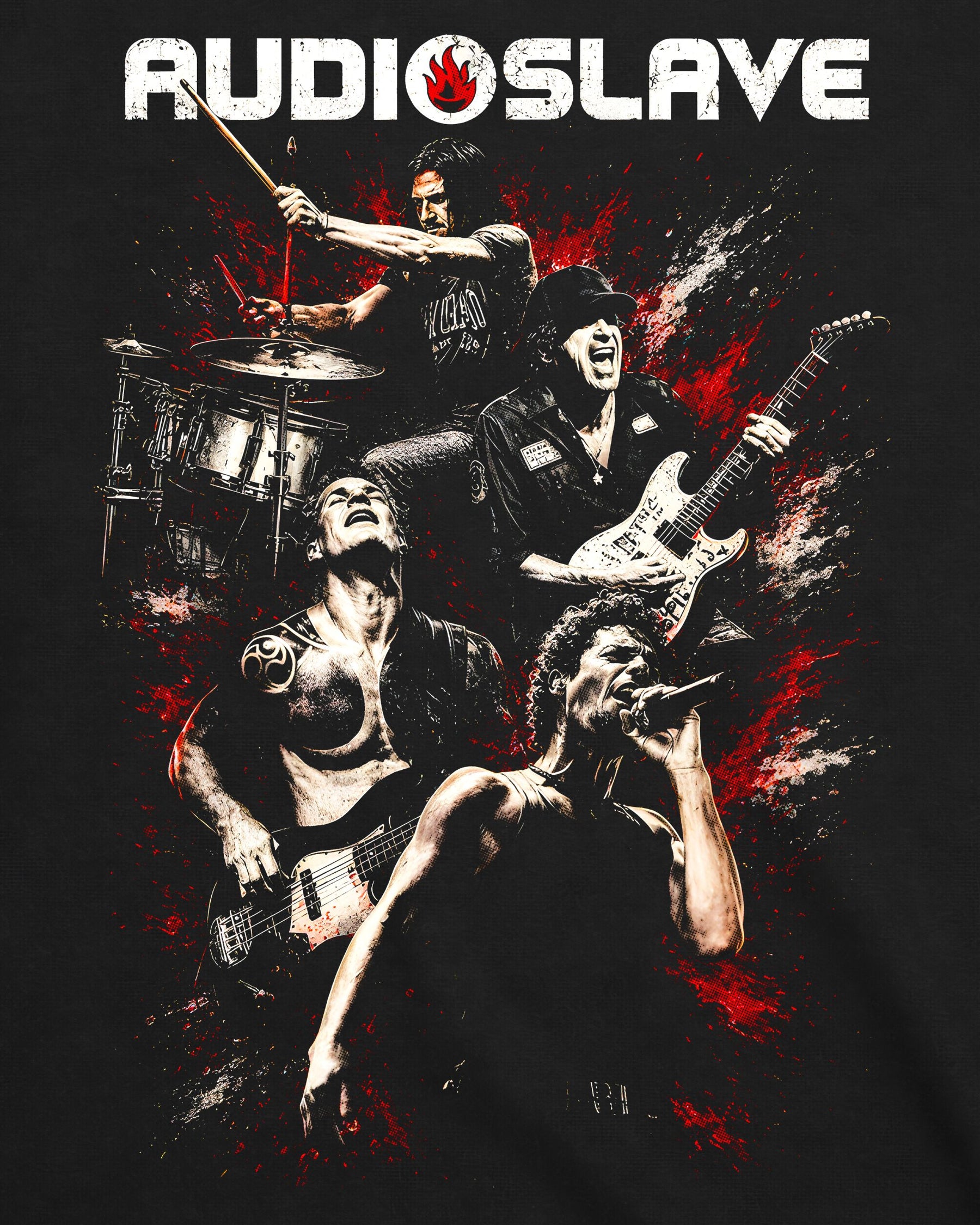 Camiseta Audioslave – Live in Cuba
