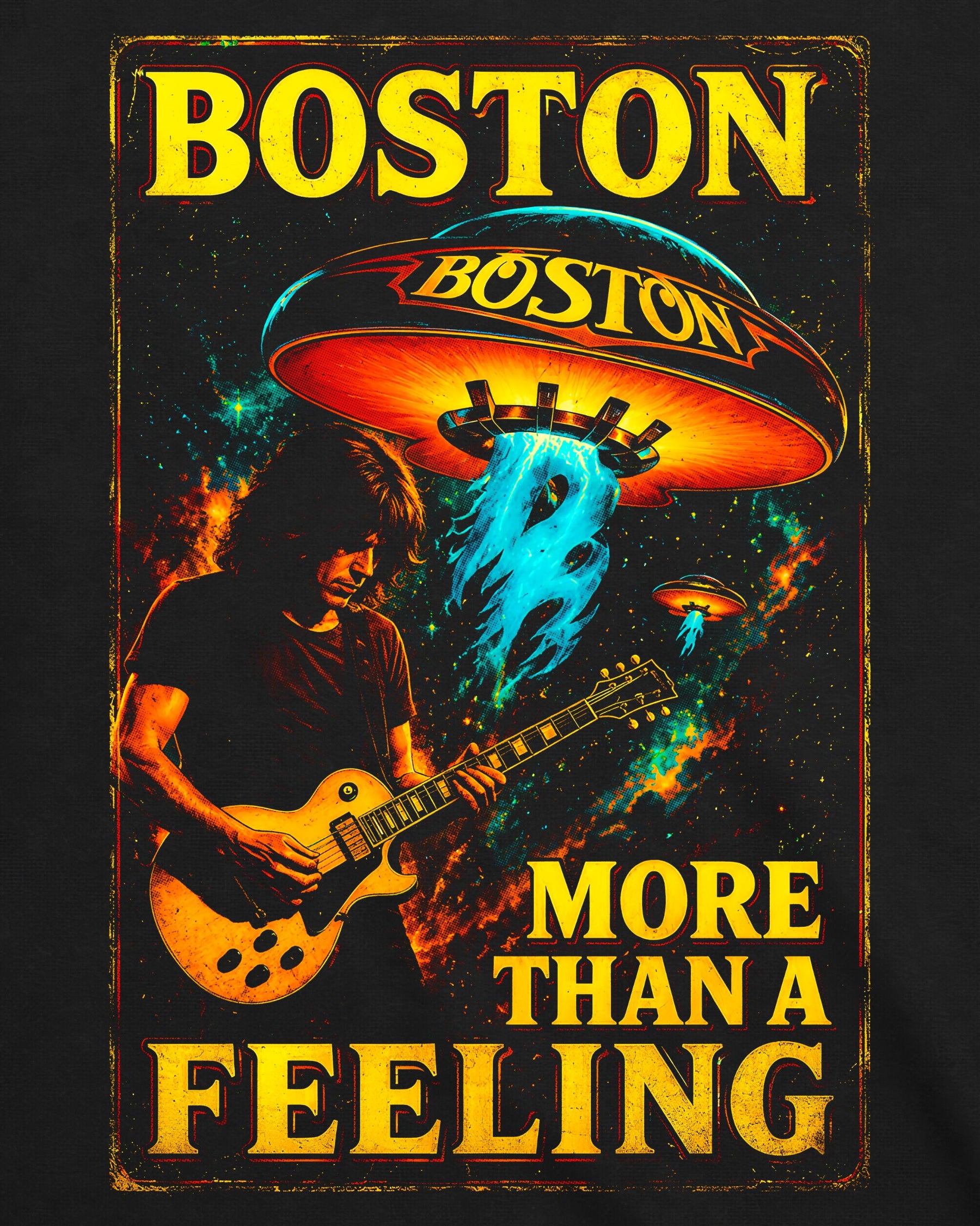 Camiseta Boston – More Than a Feeling