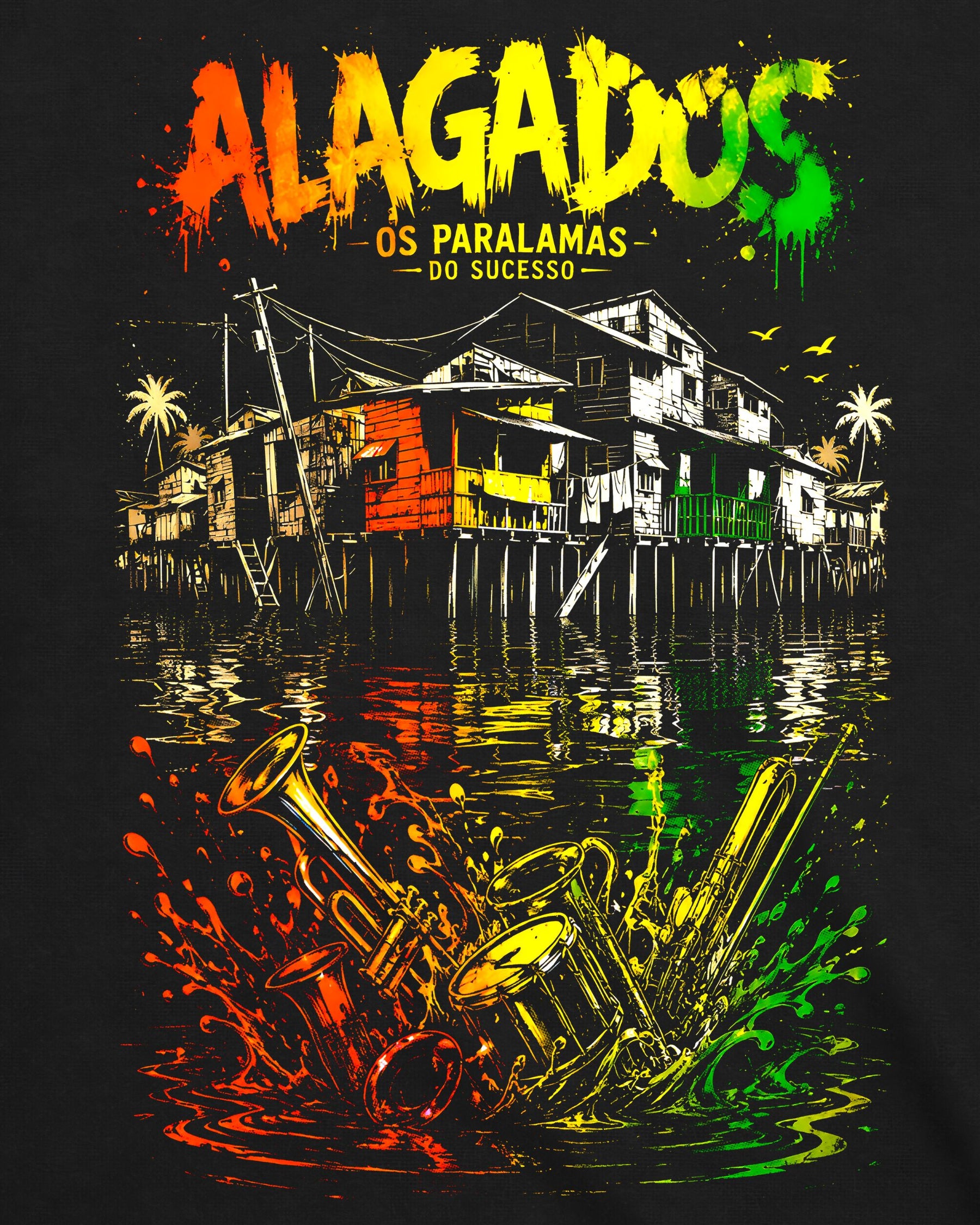 Camiseta Os Paralamas do Sucesso – Alagados