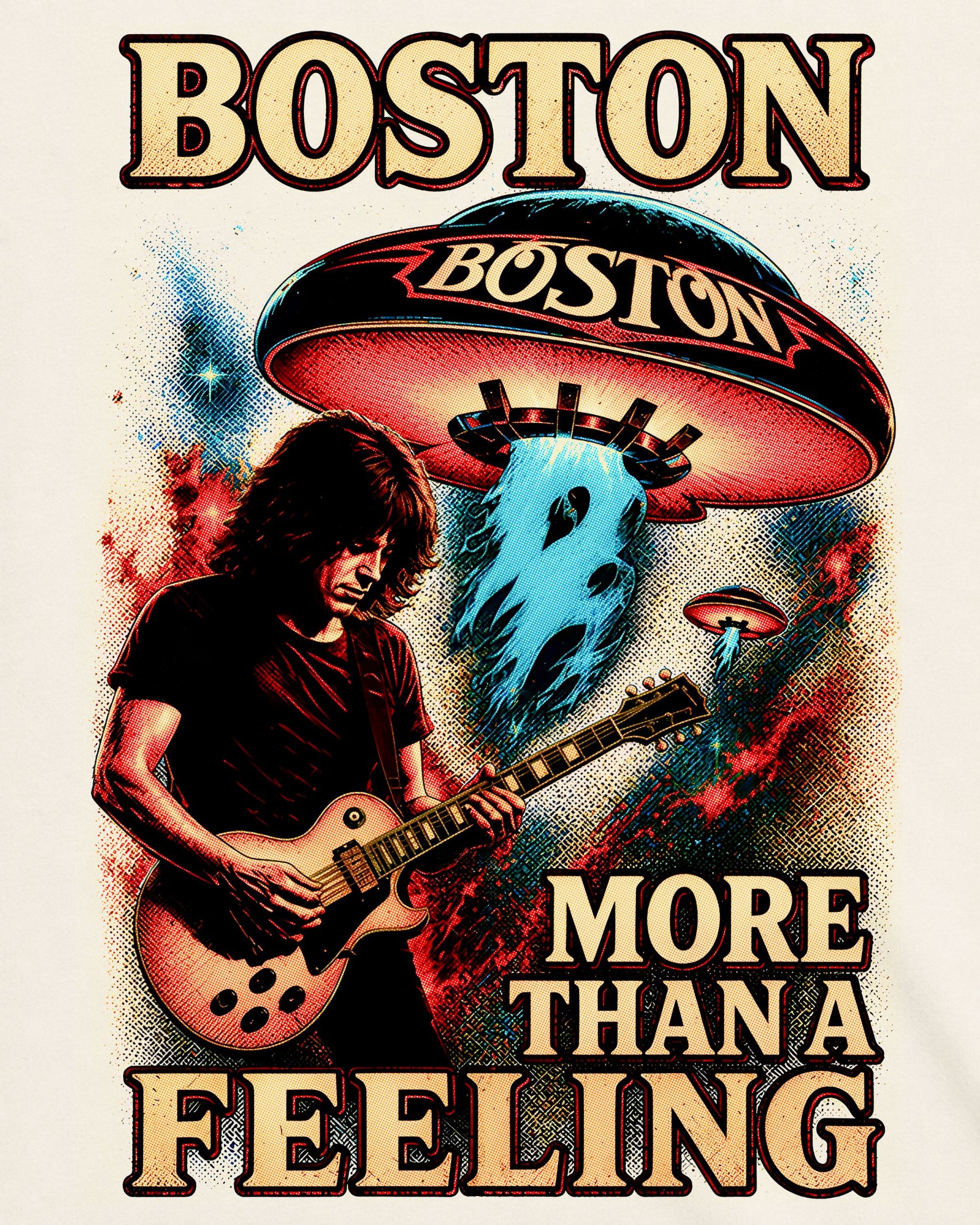 Camiseta Off-White Boston – More Than a Feeling