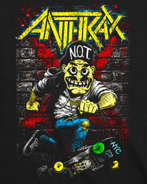 Camiseta Anthrax – Spreading Skater Notman