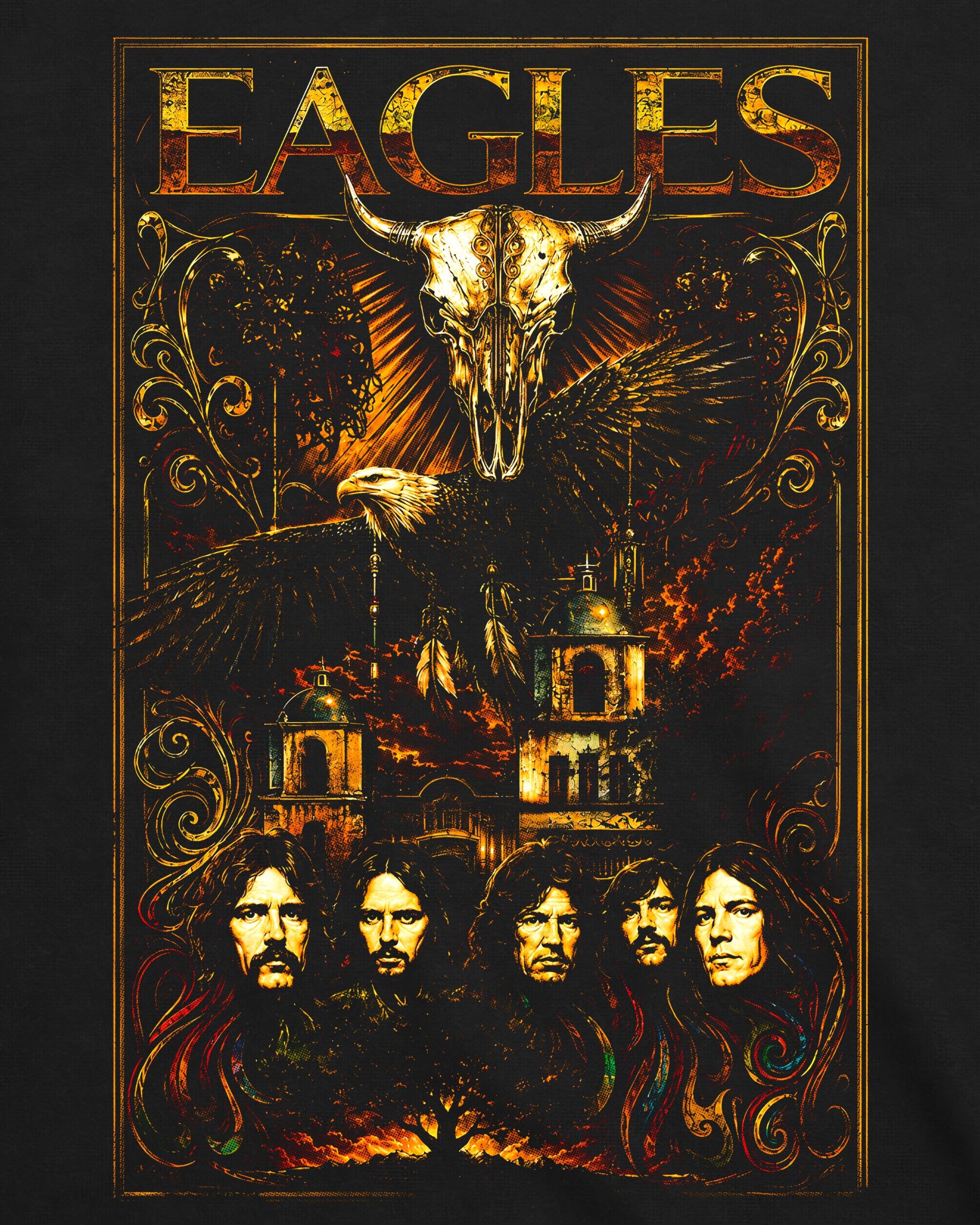 Camiseta The Eagles – Secret Desert