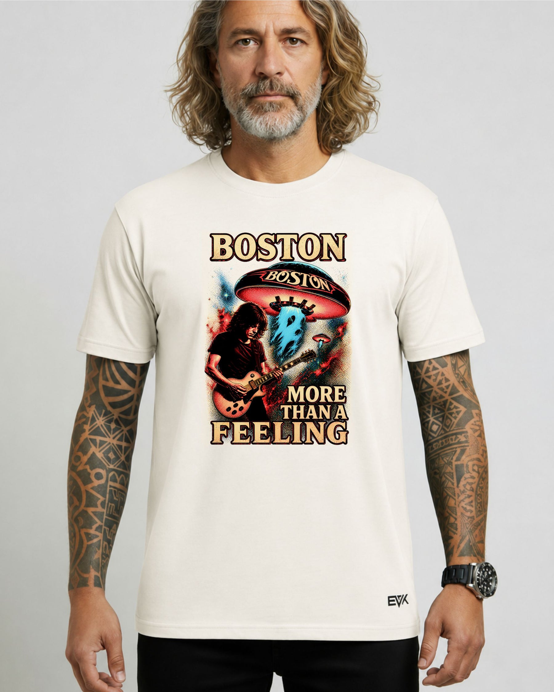 Camiseta Off-White Boston – More Than a Feeling