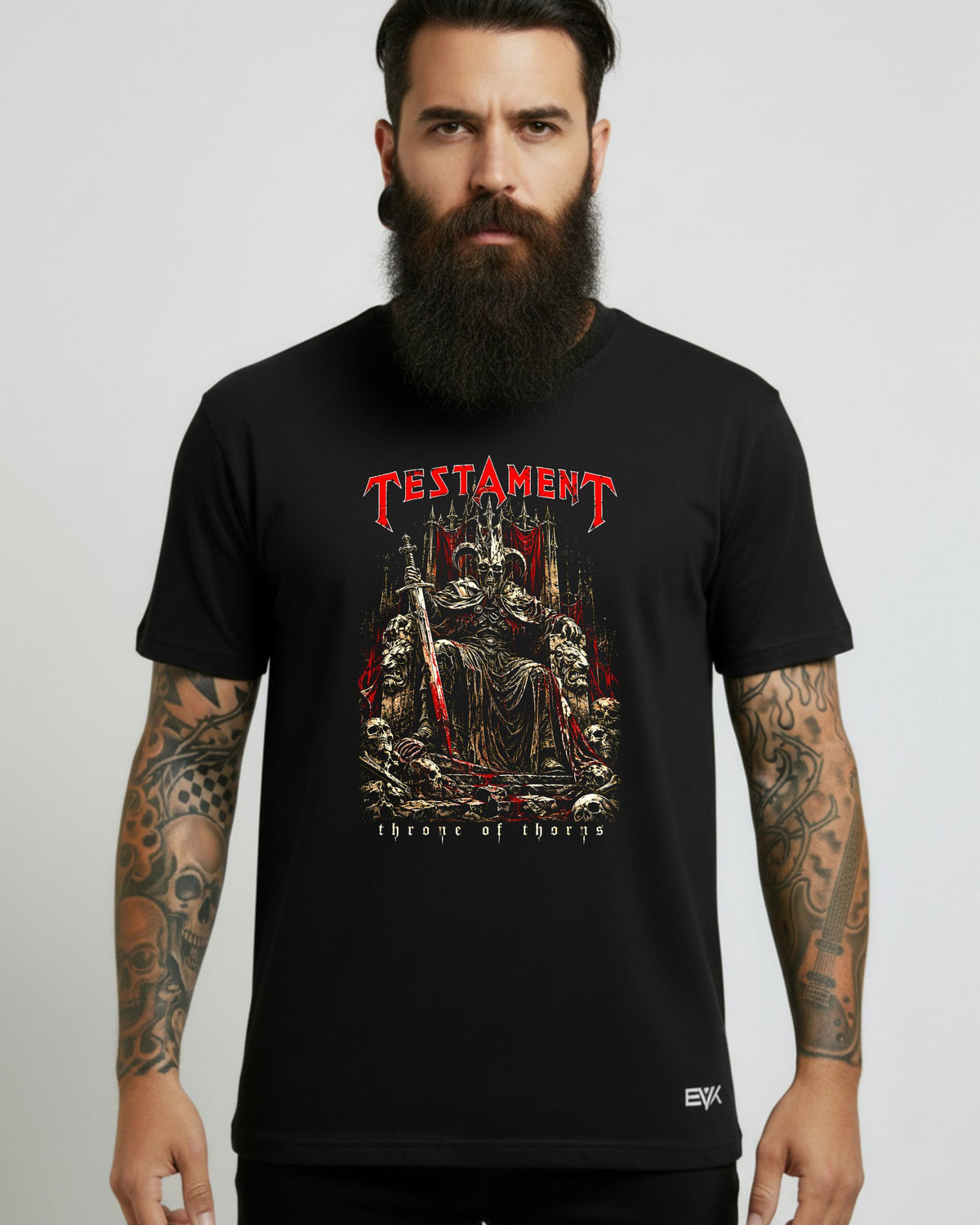 Camiseta Testament – Throne of Thorns