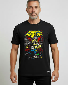 Camiseta Anthrax – Spreading Skater Notman