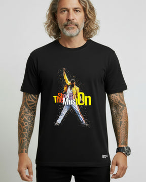 Camiseta Queen – The Show Must Go On
