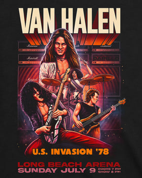 Camiseta Van Halen – U.S. Invasion ’78