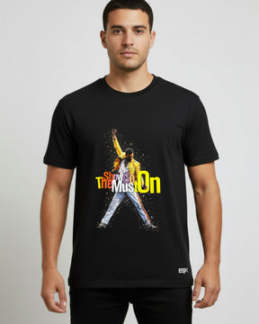 Camiseta Queen – The Show Must Go On