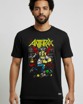 Camiseta Anthrax – Spreading Skater Notman